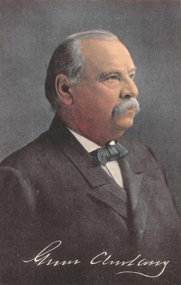 President Grover Cleveland Political Antique Postcard J80540