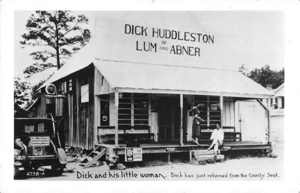Pine Ridge Arkansas Huddleston Lum Abner Store Real Photo Postcard J80576