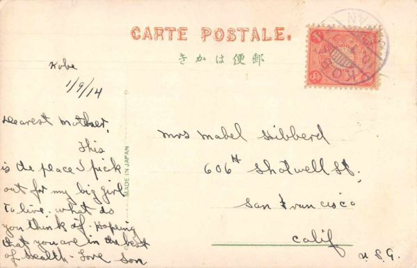 Japan Farmers? Bamboo Forest Antique Postcard J80614 - Image 2
