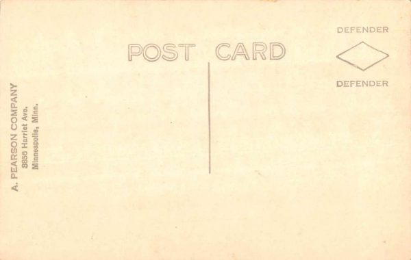 Aitkin Minnesota High School Real Photo Antique Postcard K105523 - Image 2
