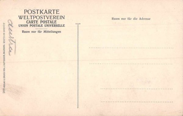 Salzburg Austria Maria Plain Scenic View Antique Postcard J80778 - Image 2
