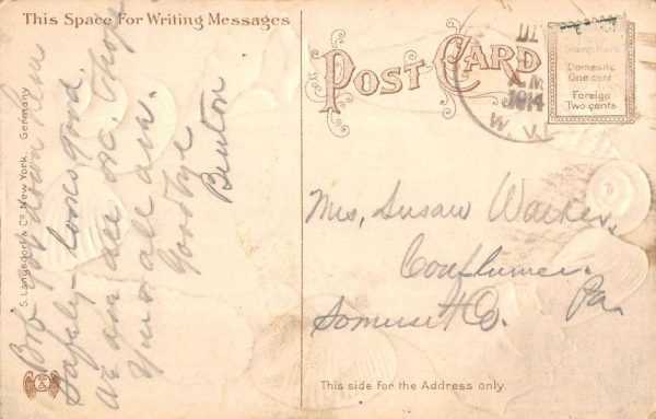 Norfolk Virginia Club Building Seashell Border Antique Postcard K105642 - Image 2