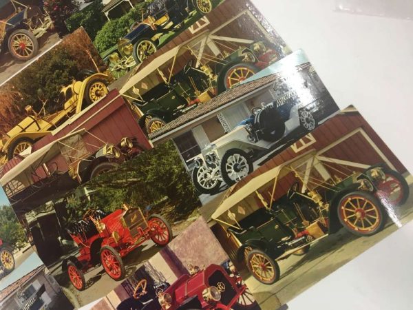 Group Of 21 Auto Dealer Early Car Advertisement Vintage Postcards K105783 - Image 5
