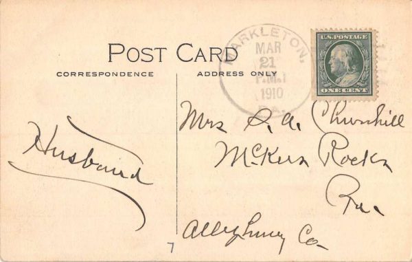 Markleton Pennsylvania Sanitarium Birdseye View Antique Postcard K105788 - Image 2