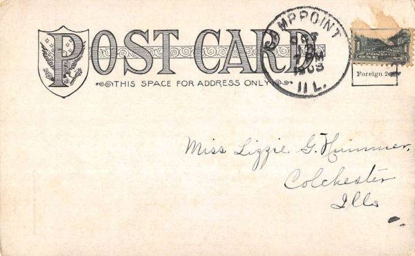 Des Moines Iowa Highland Park College Street View Antique Postcard K105888 - Image 2