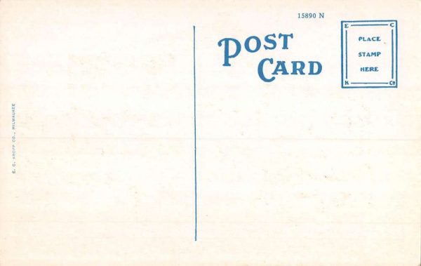 Marion Illinois Goodall Hotel Street View Antique Postcard K105985 - Image 2