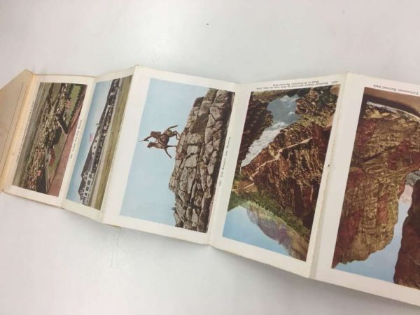 Cody Way Yellowstone Park Wyoming Souvenir Folder Antique Postcard K106234 - Image 5