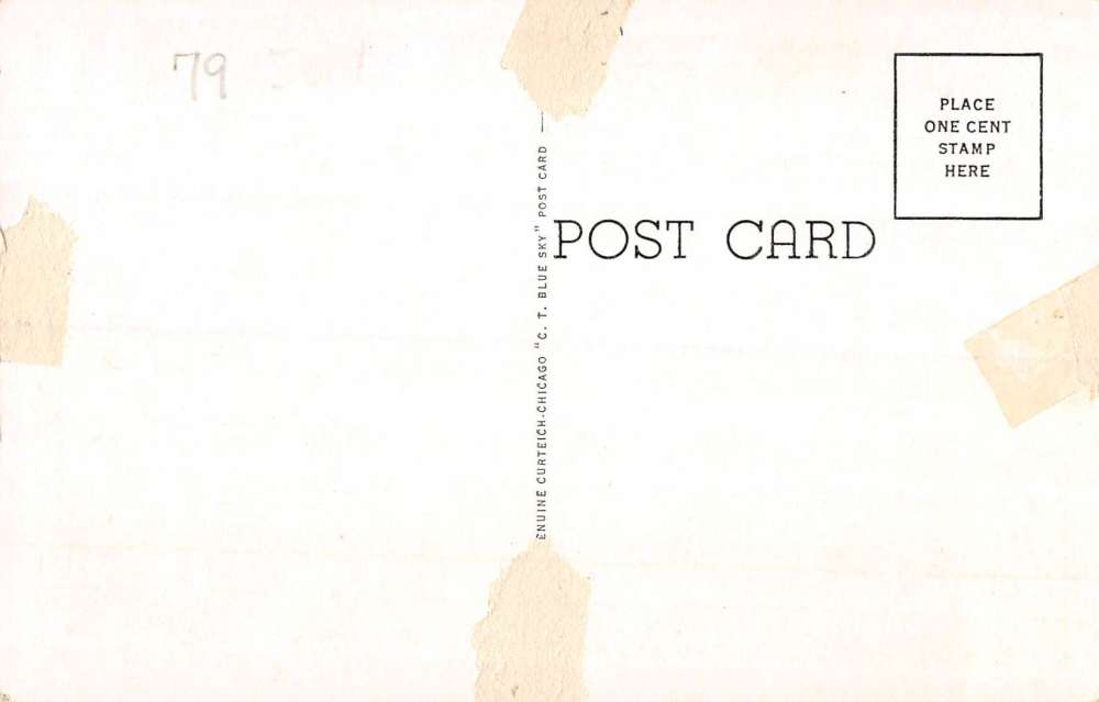 Bessemer Michigan High School Street View Antique Postcard K106258 - Image 2