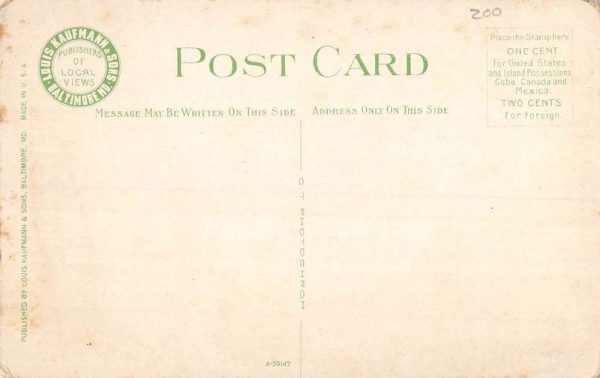 National Soldiers Home Virginia B E Barracks Antique Postcard K106403 - Image 2