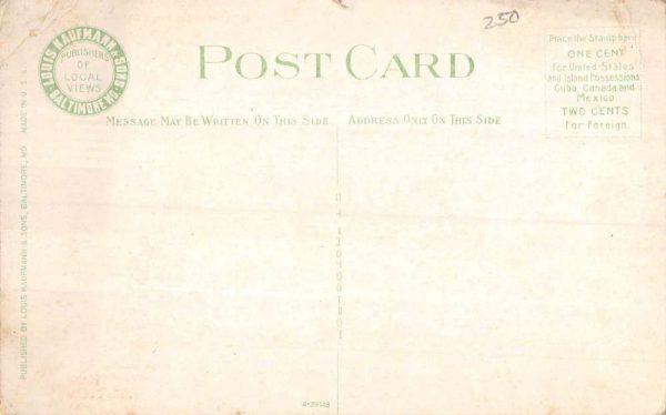 National Soldiers Home Virginia H M Barracks Antique Postcard K106404 - Image 2