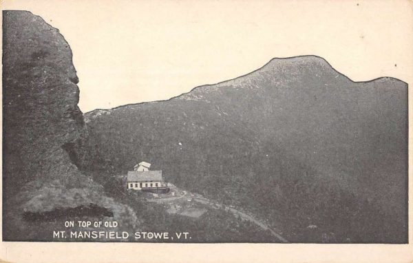Mt Mansfield Stowe Vermont Top House Antique Postcard K106557