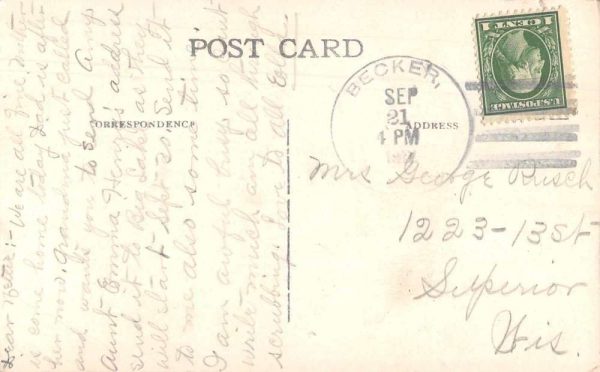 St Cloud Minnesota Immaculate Conception Church Antique Postcard J80857 - Image 2