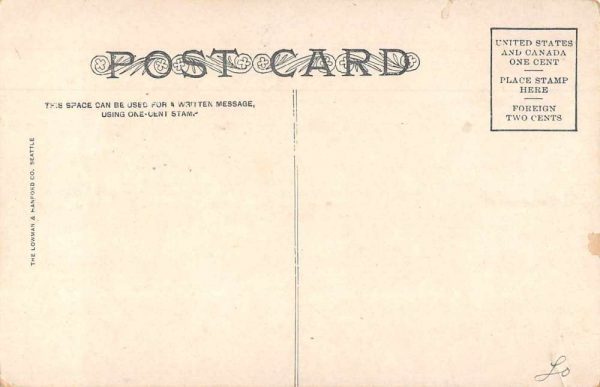 Pullman Washington State University Science Hall Antique Postcard J80877 - Image 2