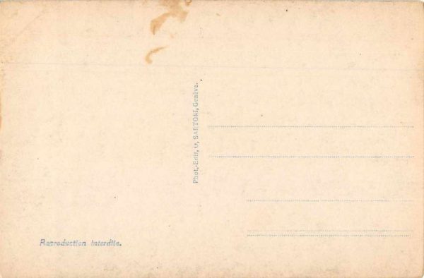 Geneve Geneva Switzerland L'Unisersite University Real Photo Postcard J80891 - Image 2