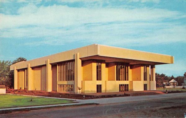 Walla Walla Washington Whitman College Cordiner Hall Vintage Postcard J80901