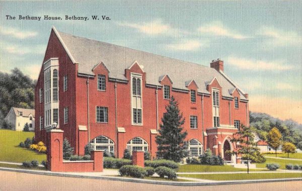 Bethany West Virginia The Bethany House Exterior Antique Postcard J80905