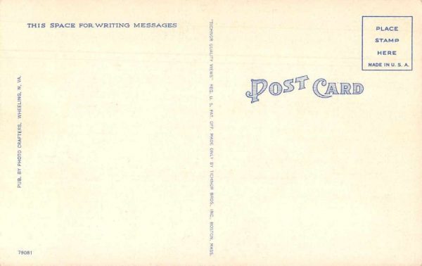 Bethany West Virginia The Bethany House Exterior Antique Postcard J80905 - Image 2