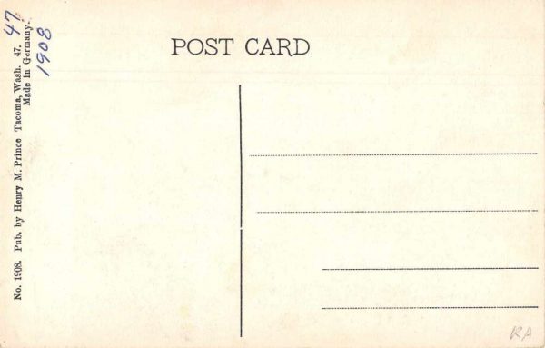 Tacoma Washington Witworth College Building Antique Postcard J80907 - Image 2