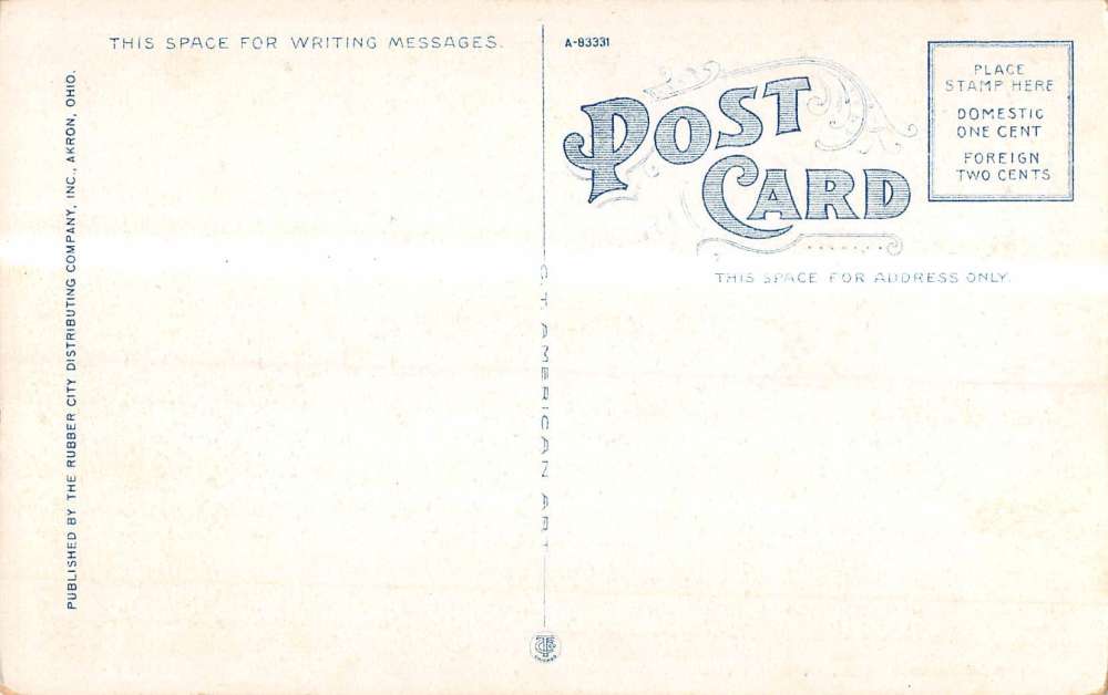 Akron Ohio Dance Hall Interior Antique Postcard K106867 - Image 2