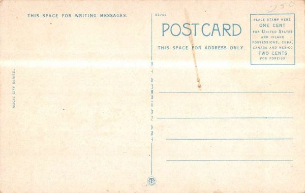 Miami Florida Hotel Halcyon Street View Antique Postcard K106888 - Image 2