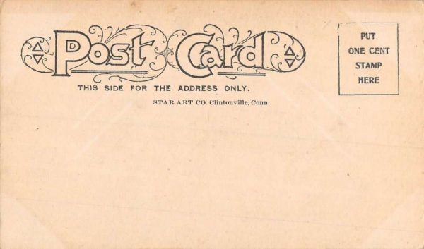 New Haven Connecticut Old Brick Row Yale Antique Postcard K107055 - Image 2