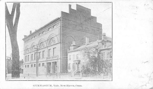 New Haven Connecticut Yale Gymnasium Antique Postcard K107056
