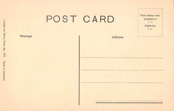 Lewisburg Pennsylvania Buffalo Creek Scenic View Antique Postcard J81075 - Image 2