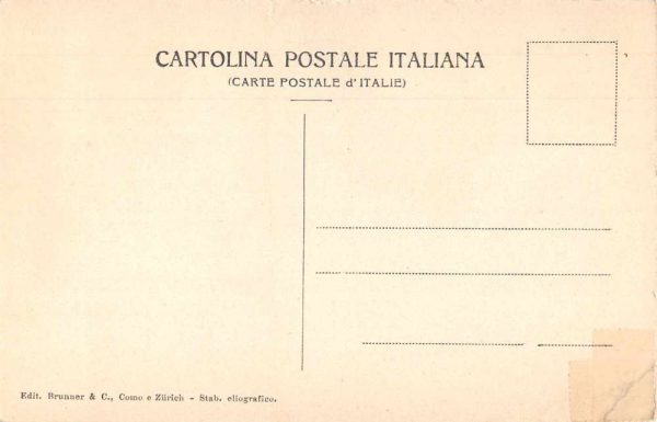 Idillio Italy? Lake Como Washerwoman Laundry Boats Antique Postcard J81089 - Image 2