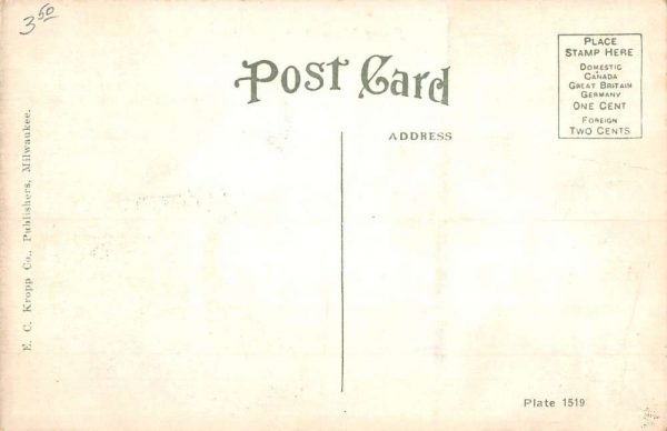 Duluth Minnesota Fifth Avenue Street View Antique Postcard K107430 - Image 2