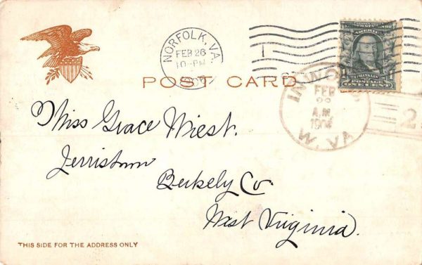 Ocean View Virginia Casino And Pavillion Antique Postcard K107459 - Image 2