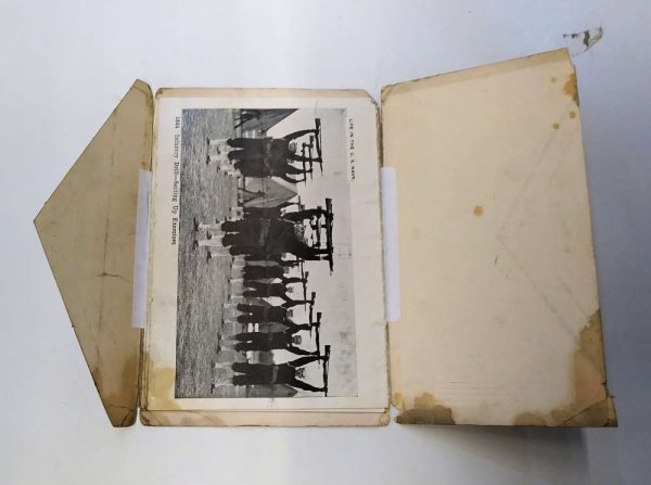 Military Greetings Life in the US Navy Scenes Postcard Folder J81180 - Image 3