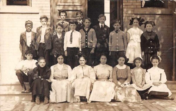 Avalon Pennsylvania School Children Real Photo Antique Postcard J81301