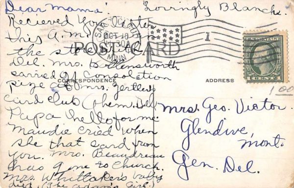 St Cloud Minnesota St Marys School Immaculate Church Antique Postcard K107637 - Image 2