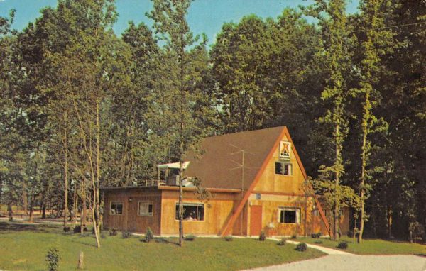 Manchester Tennessee KOA Campground Vintage Postcard K107711