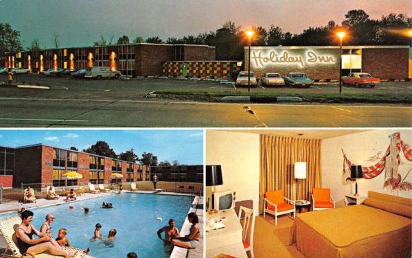 Ramsey New Jersey Holiday Inn Multiview Vintage Postcard K107965