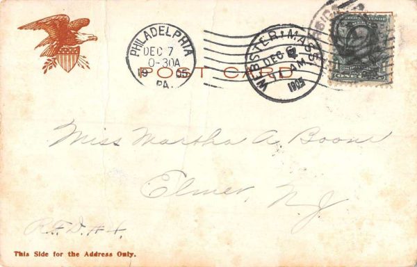 North Webster Massachusetts Railroad Bridge Waterfront Antique Postcard K108020 - Image 2
