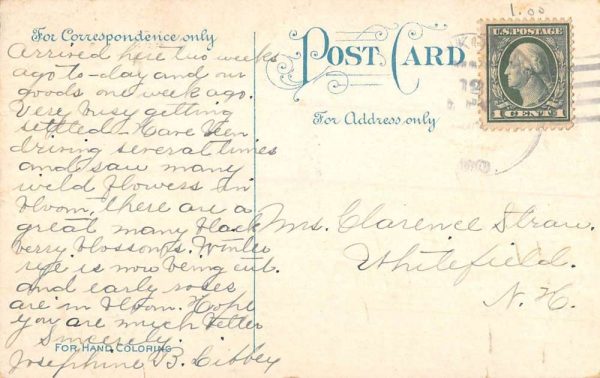 Koshkonong Missouri Scenic Roadway Greeting Antique Postcard K108022 - Image 2