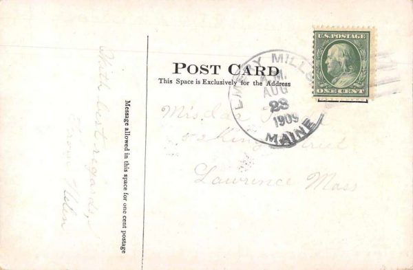 Shapleigh Maine Mousam Lake View from Pinehurst College Postcard JA455765 - Image 2