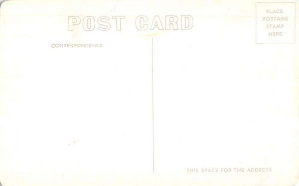 Russell Kansas birds eye view outside Post Office vintage pc Z51244 - Image 2