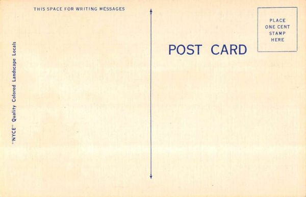 Thatcher Colorado Greetings From boaters on river linen antique pc Z51261 - Image 2