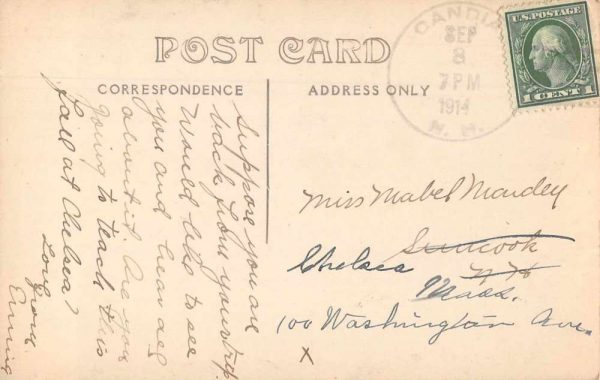 Candia New Hampshire General Store ? Real Photo Vintage Postcard JC932565 - Image 2