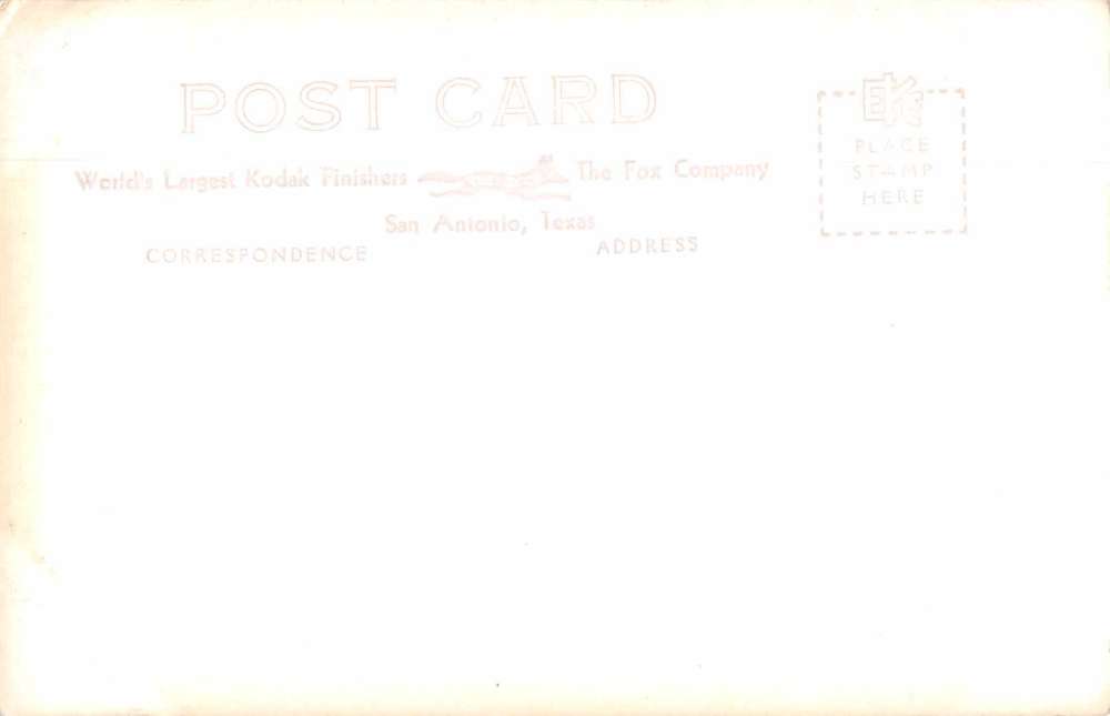 Georgetown Texas Swedish Methodist Church Real Photo Vintage Postcard JC932642 - Image 2