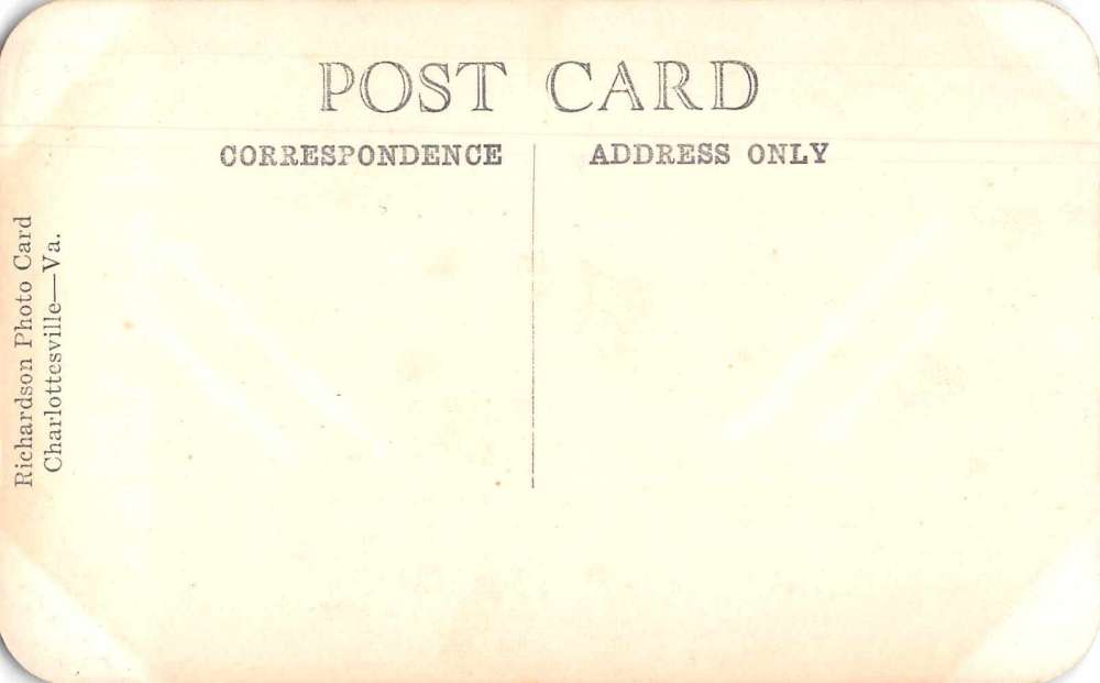 Charlottesville Virginia University Rotunda Real Photo Postcard JC932648 - Image 2