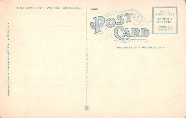 Key West Florida US Naval and Wireless Station Vintage Postcard JC932998 - Image 2