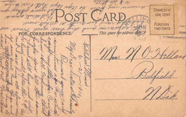 Fosston Minnesota Columbia Scenic View Vintage Postcard JD933444 - Image 2