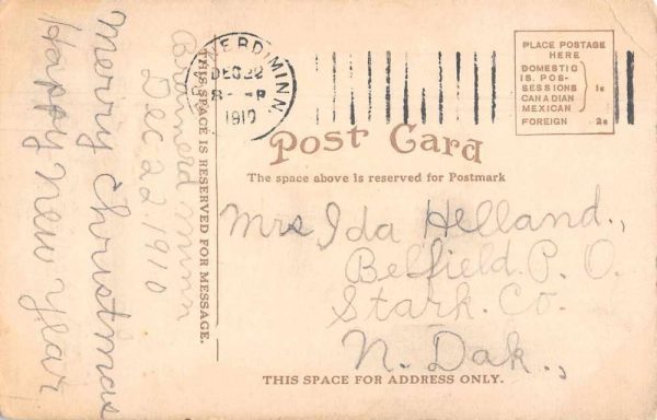 Brainerd Minnesota Washington School Exterior Vintage Postcard JD933450 - Image 2