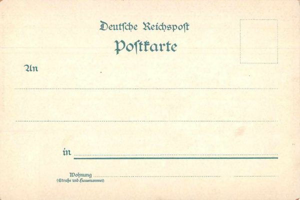 Strassburg Germany Buildings Gruss aus Vintage Postcard JD933469 - Image 2
