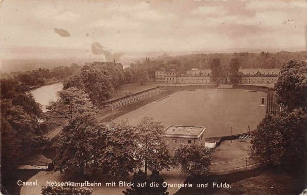 Cassel Germany Orangerie Track and Field Vintage Postcard JD933471