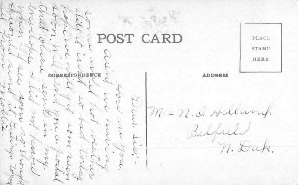 Fargo North Dakota Edwards Building Vintage Postcard JD933485 - Image 2