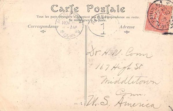 Gignon France School Deuxieme Cour de Ferme Vintage Postcard JD933488 - Image 2